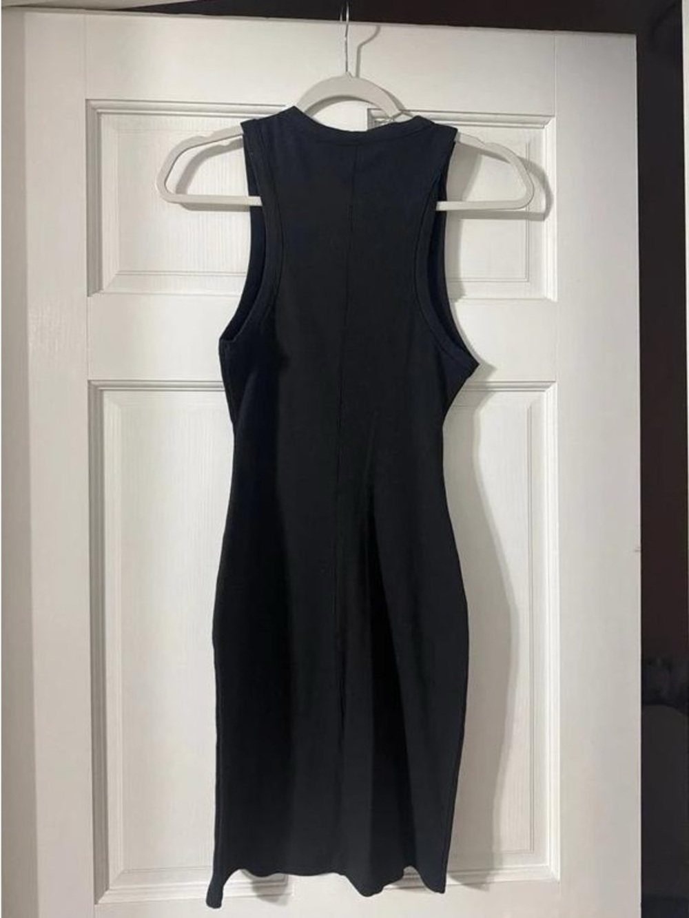 Classic Black Midi Tank Dress - Brand Not Specified